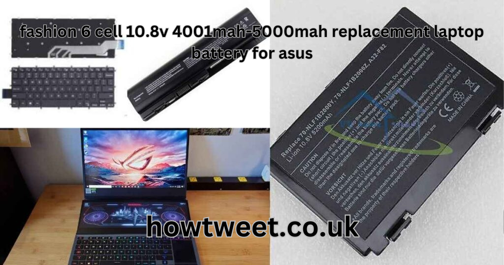 Fashion 6 Cell 10.8V 4001Mah-5000Mah Replacement Laptop Battery for Asus: Boost Your Laptop's Life