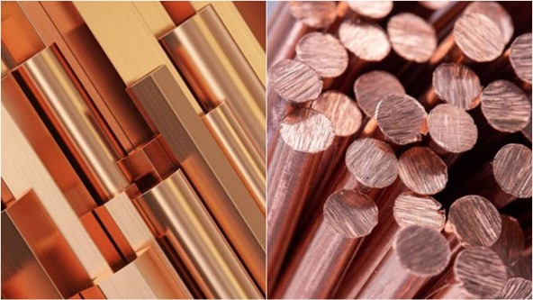 bronze alloy vs copper rod materials